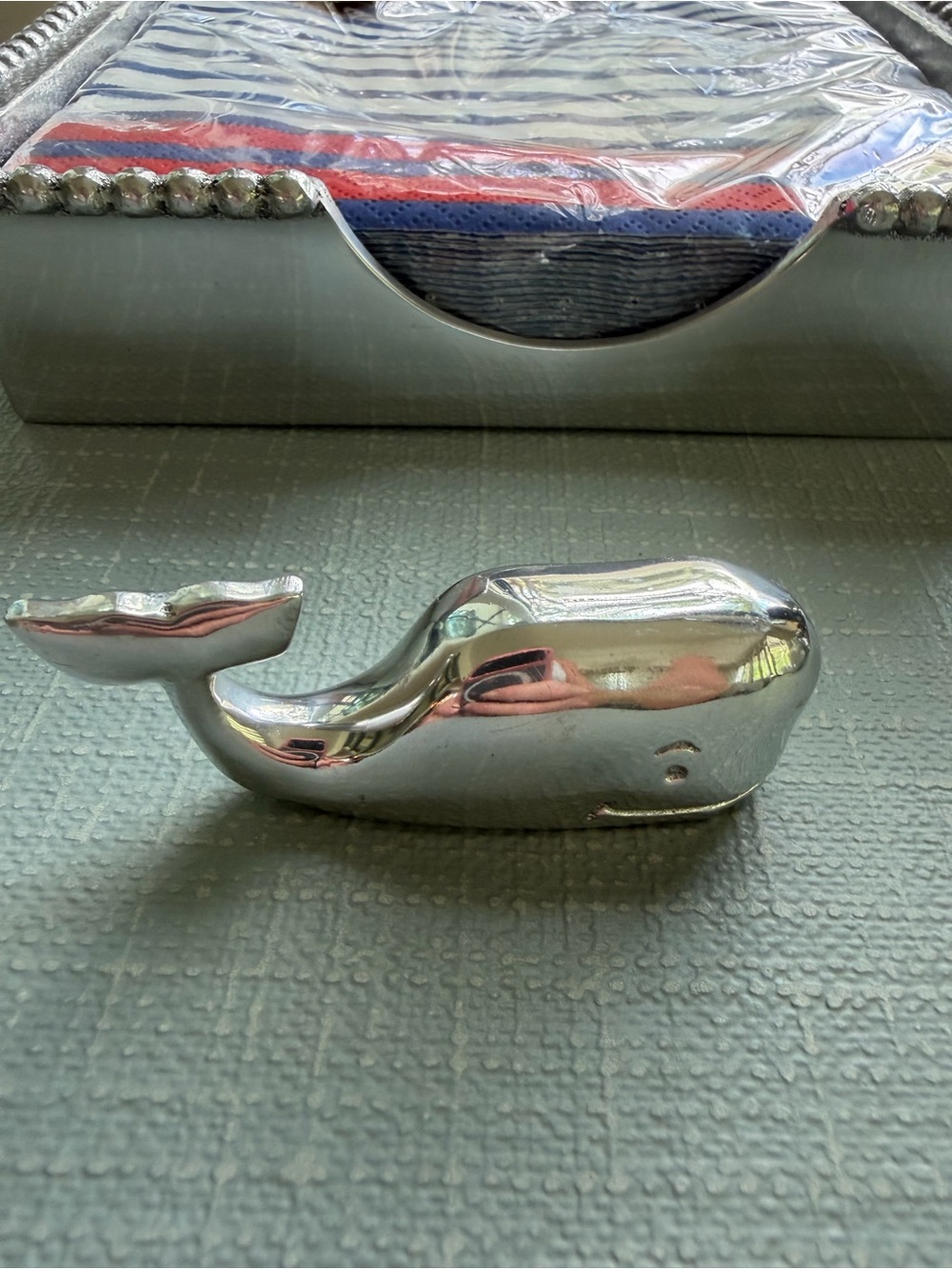 Mariposa Patriotic Luncheon Napkin Holder - Picture 3 of 7